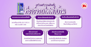 ชาร์จรถไฟฟ้าที่บ้านต้องรู้อะไรบ้าง